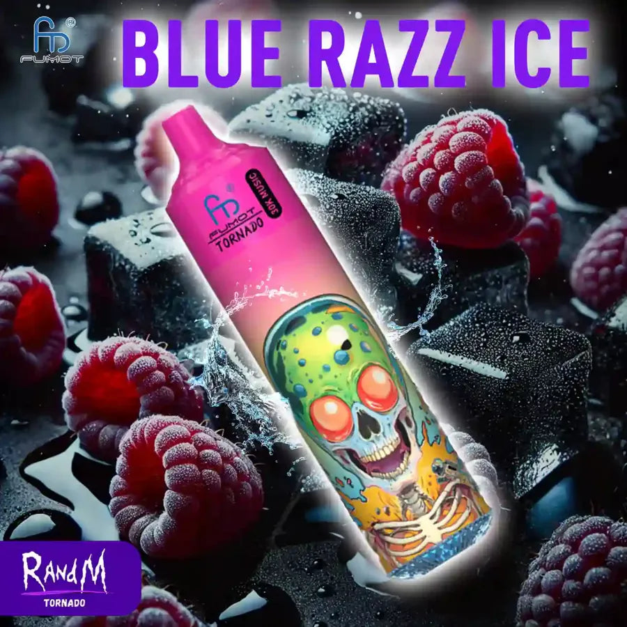 RandM Tornado Vape 30000 Züge Blue Razz Ice