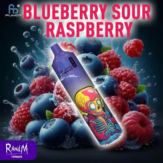 RandM Tornado 30K Blueberry Sour Raspberry Vape