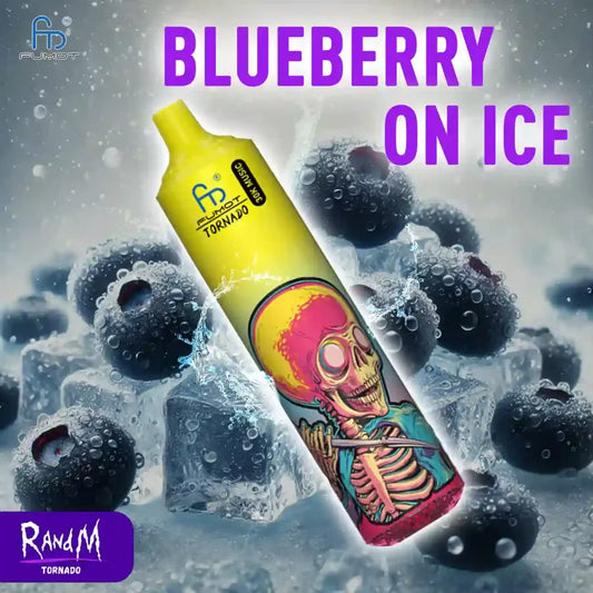 RandM Tornado 30000 – Blueberry on Ice