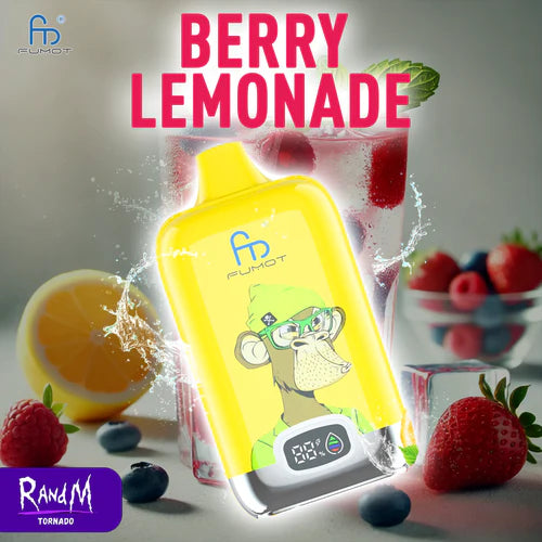 Berry Lemonade RandM 12000 Züge Digital Box Vape