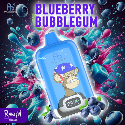 RandM 12K Vape Digital Box Blueberry Bubblegum 20 ml E-Liquid