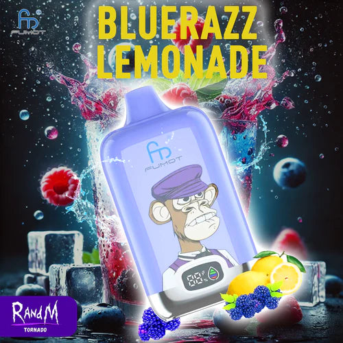 RandM 12000 Züge Digital Box Blue Razz Lemonade